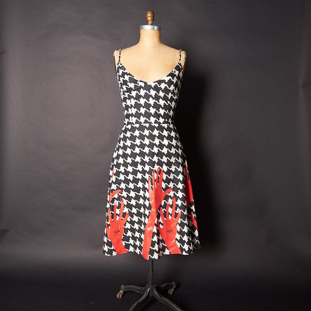 Vintage 1990s Scooped Fitted Dress